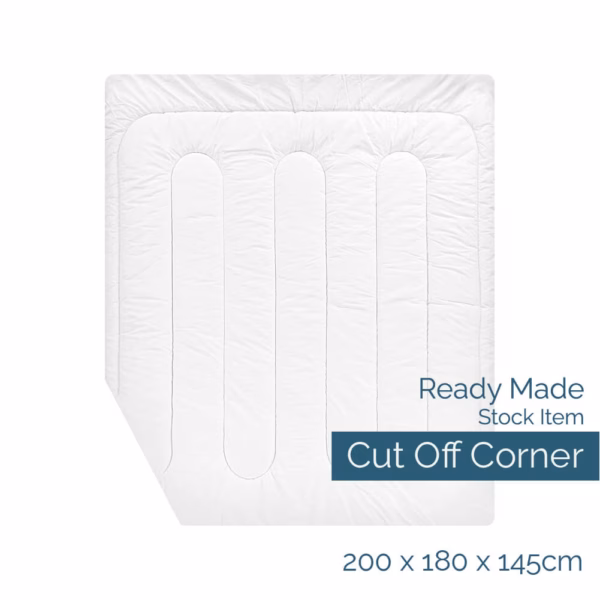 Double Cut Off Corner Duvet