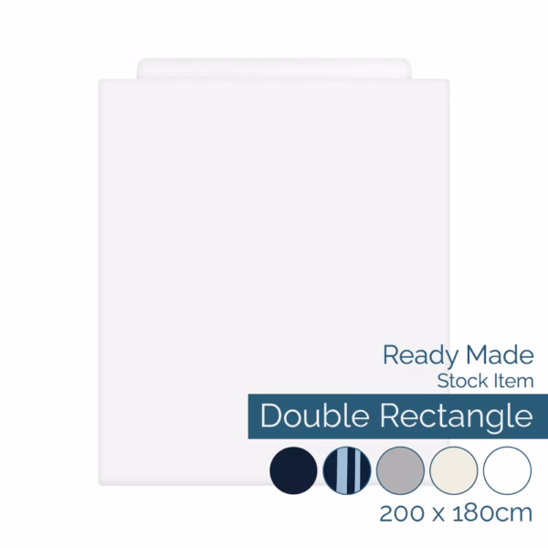 Double Narrow Rectangle Duvet Cover - EasyCare