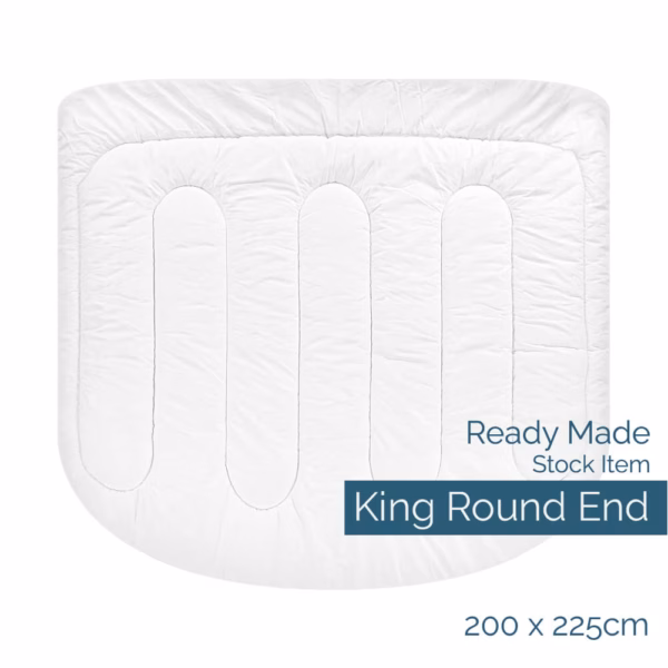 King Size Round End Duvet