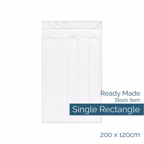 Single Narrow Rectangle Duvet