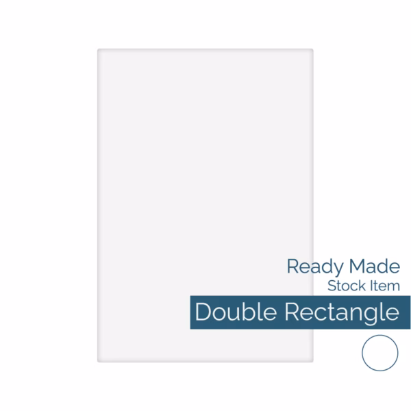 Double Narrow Rectangle Fitted Sheet