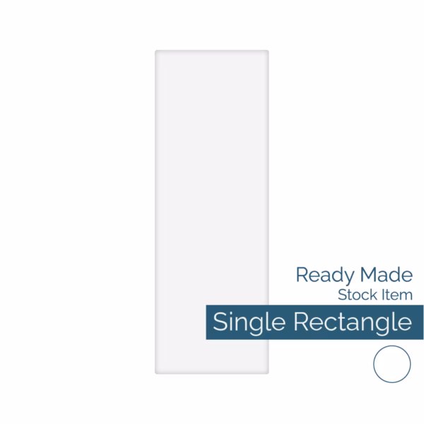 Single Narrow Rectangle Fitted Sheet