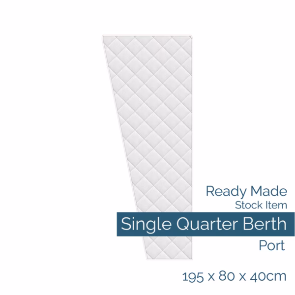 Single Quarter Berth Mattress Protector - Port