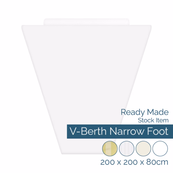 V-Berth Narrow Foot Duvet Cover - 100% Cotton
