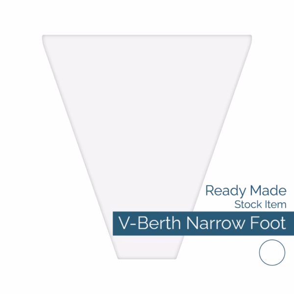 V-Berth Narrow Foot Fitted Sheet