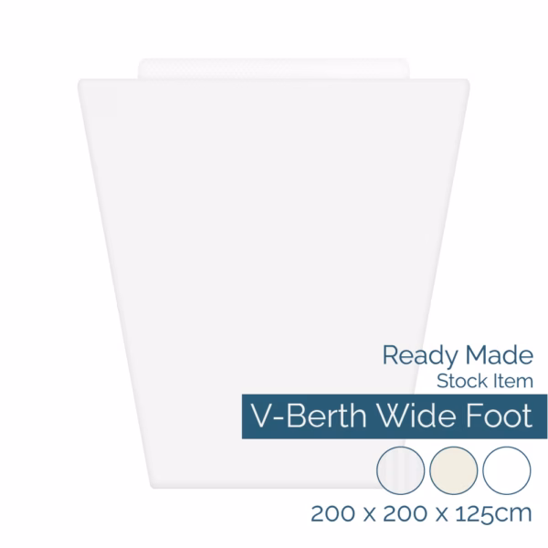 V-Berth Wide Foot Duvet Cover - 100% Cotton