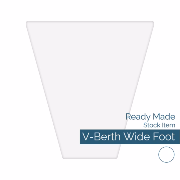 V-Berth Wide Foot Fitted Sheet