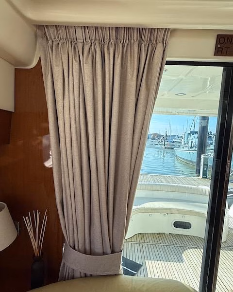 Custom Made Boat Curtains