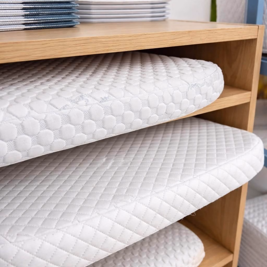 Custom Made Boat Mattress Toppers for yachts and motorboats, made to measure memory foam and reflex foam toppers