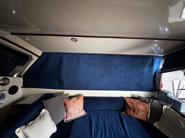 Navy Yacht Curtains Marine Window Coverings