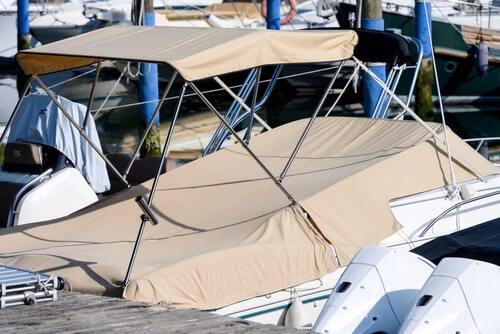 Custom Boat Canopy Cover Spray Hood